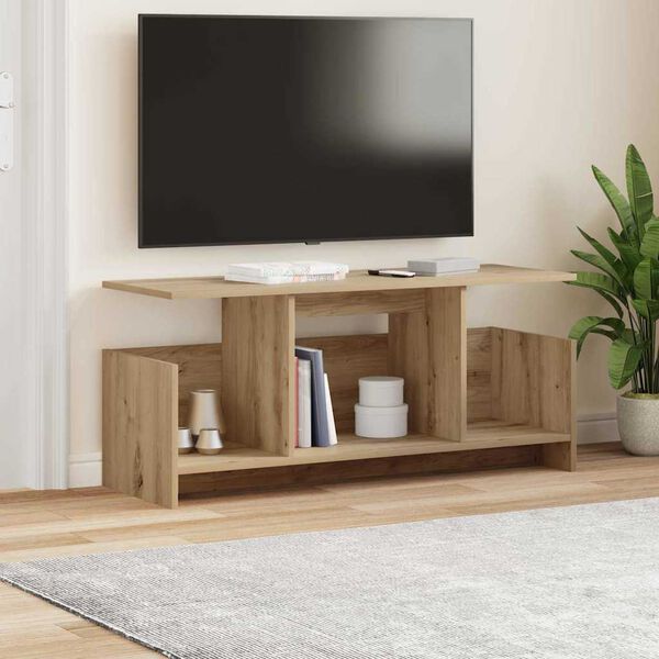 vidaXL TV stol&iacute;k Remeseln&yacute; dub 102 x 35 x 45 cm Kompozitn&eacute; drevo