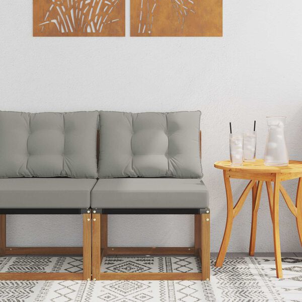 vidaXL Outdoor stredn&aacute; pohovka