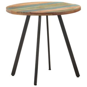 vidaXL Jed&aacute;lensk&yacute; st&ocirc;l 80 cm recyklovan&yacute; mas&iacute;v