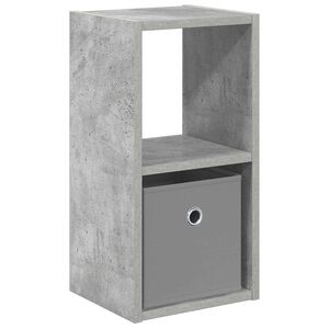 vidaXL Nočn&yacute; stol&iacute;k Bet&oacute;nov&aacute; &scaron;ed&aacute; 25,5 x 22 x 49,5 cm Kompozitn&eacute; drevo