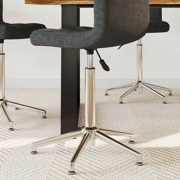 vidaXL Plynov&yacute; valec kancel&aacute;rskej stoličky Chr&oacute;m 505-720 mm Železo