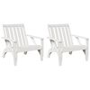 VidaXL z&aacute;hradn&eacute; stoličky Adirondack 2 ks Biela mas&iacute;vna borovica