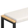 vidaXL Vank&uacute;&scaron; na lavičku Sherpa l&aacute;tka Kr&eacute;mov&aacute; Hĺbka 35 cm
