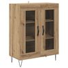 vidaXL Highboard 2 pcs Remeseln&yacute; dub Kompozitn&eacute; drevo