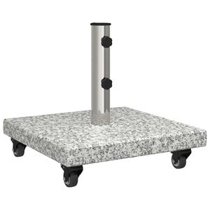 vidaXL Z&aacute;kladňa pre slnečn&iacute;k 30 kg &Scaron;ed&aacute; Granite &Scaron;tvorcov&yacute;