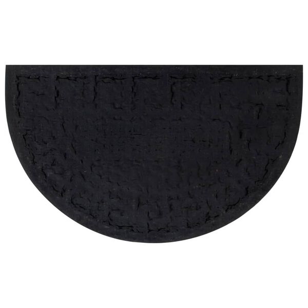 vidaXL Rohožka pred dvere okr&uacute;hla 45x75 cm guma a kokosov&eacute; vl&aacute;kno