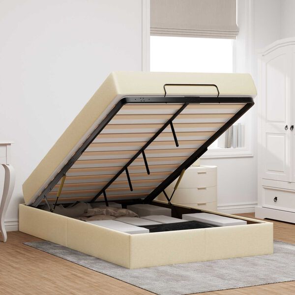 vidaXL R&aacute;m postele s matracom s matracmi 2 pcs Kr&eacute;mov&aacute; l&aacute;tka