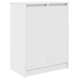 vidaXL Botn&iacute;k biely 57x34x76 cm kompozitn&eacute; drevo
