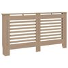 vidaXL Kryt na radi&aacute;tor 152x19x81,5 cm, MDF
