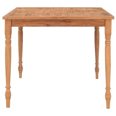 vidaXL Stôl Batavia 150x90x75 cm tíkový masív