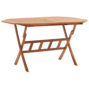 vidaXL Skladac&iacute; z&aacute;hradn&yacute; st&ocirc;l 135x85x75 cm, ak&aacute;ciov&yacute; mas&iacute;v