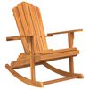 vidaXL Z&aacute;hradn&aacute; hojdacia stolička Adirondack t&iacute;kov&yacute; mas&iacute;v