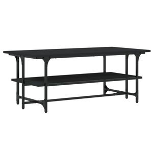 vidaXL Konferenčn&yacute; stol&iacute;k čierny 100x50x40 cm spracovan&eacute; drevo