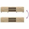 vidaXL Zostava TV skriniek N&aacute;stenn&yacute; FLORIN Sonoma dub Kompozitn&eacute; drevo