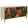 vidaXL TV skrinka ZAANDAM 102 x 33 x 50 cm Sonoma Kompozitn&eacute; drevo