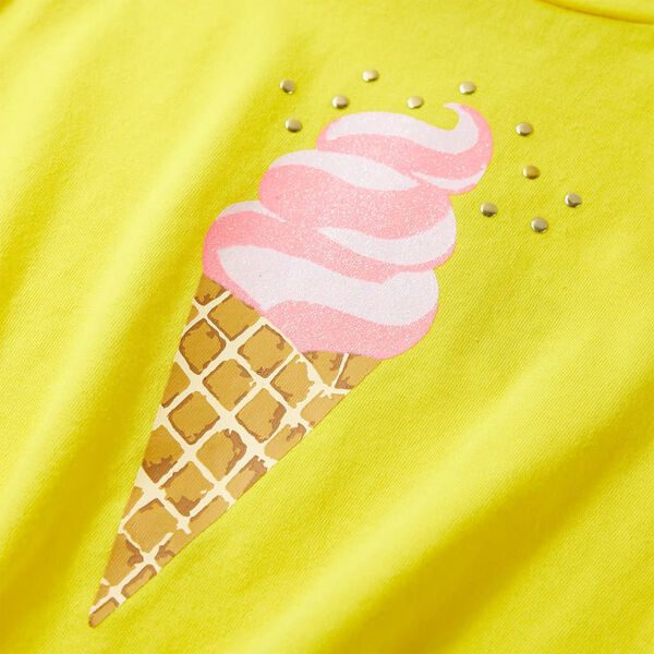 Detské tričko žlté 92