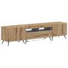 vidaXL LED TV kabinet BREDA 3 ks Dub artisan Kompozitn&eacute; drevo