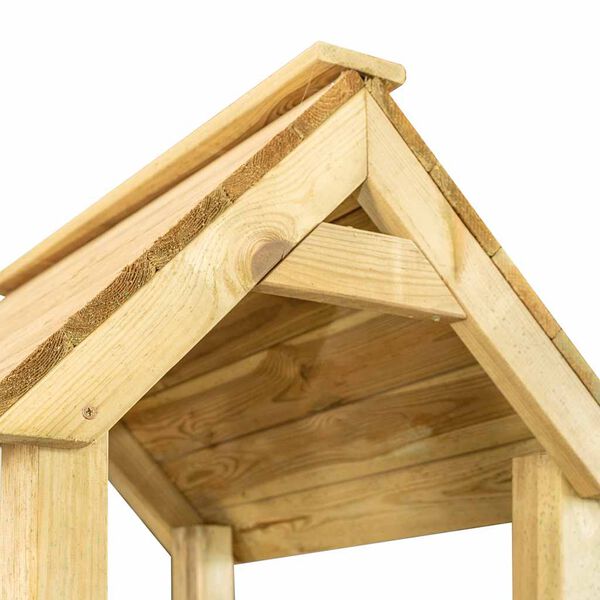 vidaXL Hracia veža 285x120x226,5 cm impregnovan&aacute; borovica