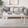 vidaXL Konferenčn&yacute; stol&iacute;k biely 100x100x40 cm borovicov&yacute; mas&iacute;v