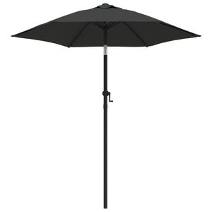 vidaXL Slnečn&iacute;k antracitov&yacute; 200x224 cm hlin&iacute;kov&yacute;