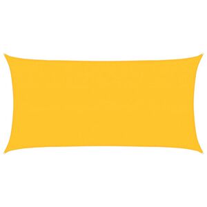vidaXL Tieniaca plachta 160 g/m&sup2; žlt&aacute; 2x4 m HDPE