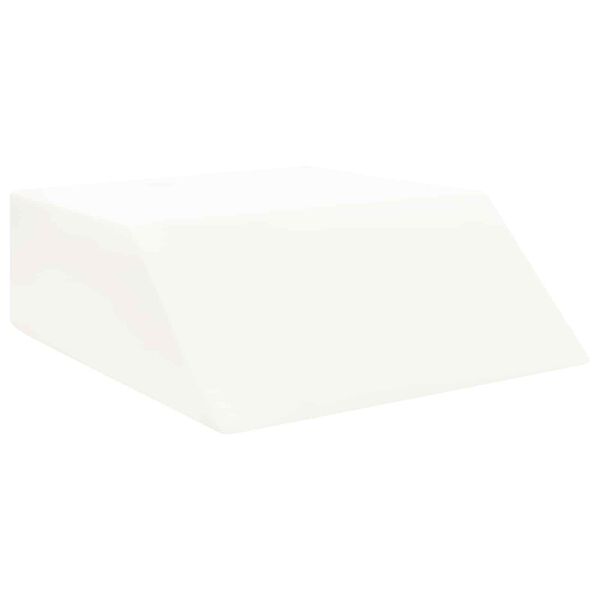 vidaXL Vank&uacute;&scaron; na nohy Jednofarebn&yacute; Siv&aacute;