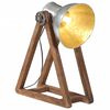 vidaXL Stolov&aacute; lampa 25 W starožitn&aacute; strieborn&aacute; 30x17x40cm E27