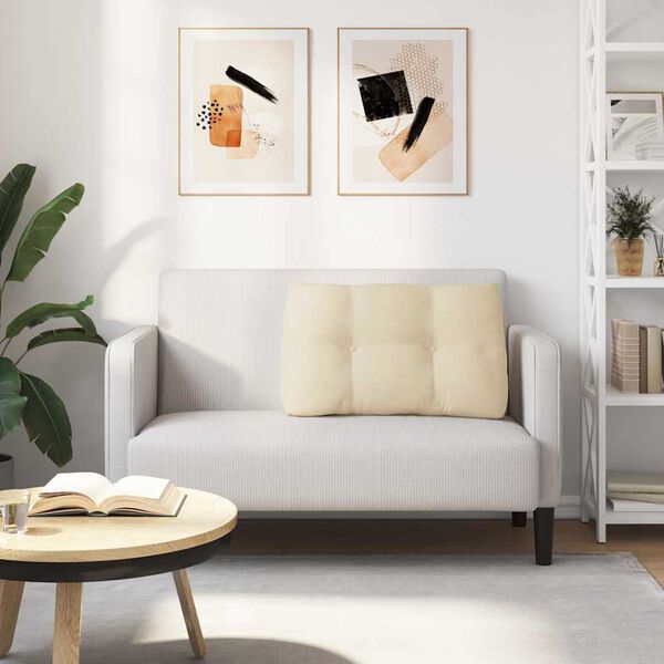 vidaXL Podu&scaron;ka na chrb&aacute;t Kr&eacute;mov&aacute; 80 x 24 x 50 cm l&aacute;tka