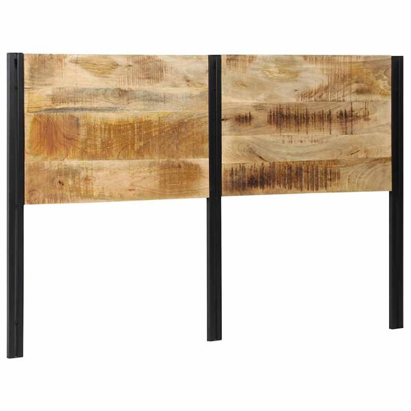Čelo vidaXL 160 cm z mas&iacute;vneho dreva mango a železo
