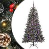 vidaXL Umel&yacute; vianočn&yacute; stromček Zelen&aacute; 180 cm PVC, plast a oceľ