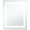 vidaXL K&uacute;peľňov&eacute; zrkadlo s LED svetlom a dotykov&yacute;m senzorom 60x80 cm