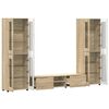 vidaXL Zostava TV skriniek FLORIN Sonoma dub Kompozitn&eacute; drevo