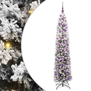 vidaXL Umel&yacute; vianočn&yacute; stromček Zelen&aacute; 180 cm PVC, oceľ a plast
