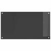 vidaXL Kuchynsk&yacute; backsplash 2 pcs Tmavo &scaron;ed&aacute; 90 x 50 cm tvrden&eacute; sklo