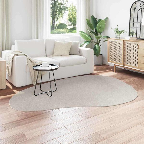 vidaXL Kusov&eacute; koberce HUARTE Pieskov&aacute; 160 x 230 cm Polyester