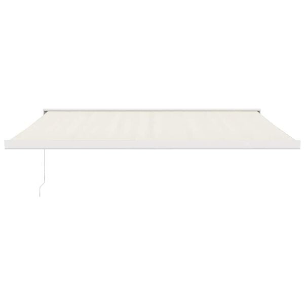 VidaXL Zaťahovacia mark&iacute;za kr&eacute;mov&aacute; 4x3 m l&aacute;tka a hlin&iacute;k