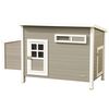 Kerbl ECO kur&iacute;n Barney sivo-biely 137x73x83 cm plastov&yacute;