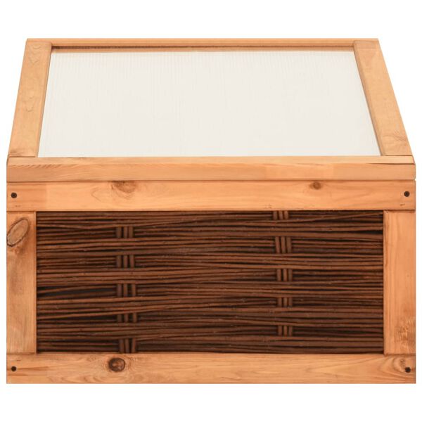 vidaXL Sklen&iacute;k 60x80x45 cm mas&iacute;vne borovicov&eacute; drevo a vŕba