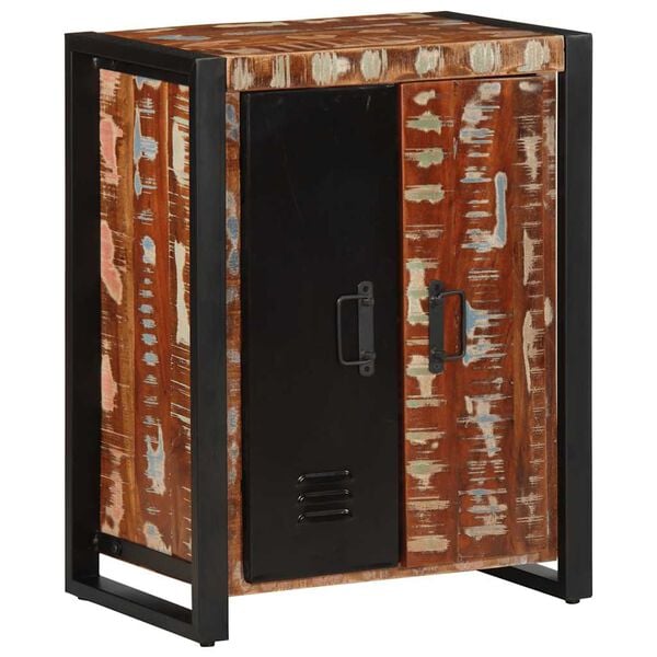 VidaXL Pr&iacute;born&iacute;k Viacfarebn&yacute; 55x35x70 cm Rekultivovan&eacute; mas&iacute;vne drevo