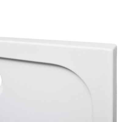 Obdĺžniková sprchová vanička z ABS, biela 70x120 cm