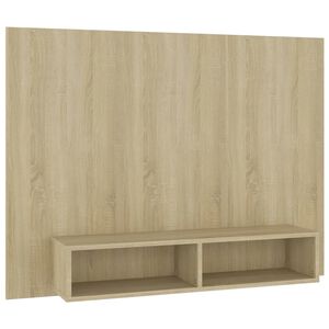 vidaXL N&aacute;stenn&aacute; TV skrinka dub sonoma 120x23,5x90 cm spracovan&eacute; drevo