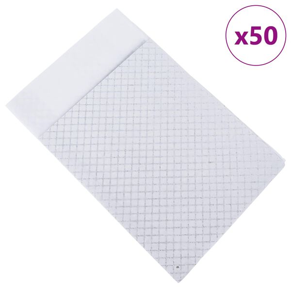 vidaXL Tréningová podložka pre domácich miláčikov 50 pcs 90 x 60 cm