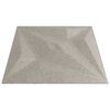vidaXL N&aacute;stenn&eacute; panely Hviezda 12 pcs Star Beton 50 x 50 cm XPS Pena