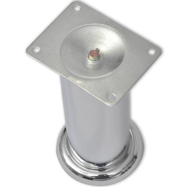 4 okr&uacute;hle nohy na pohovku, chr&oacute;mov&eacute;, 180 mm