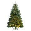 vidaXL Umel&yacute; v&yacute;klopn&yacute; vianočn&yacute; stromček 150 LED 150 cm