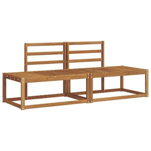 vidaXL Z&aacute;hradn&aacute; s&uacute;prava gaučov 2 pcs Pr&iacute;rodn&aacute; 182,5 x 63 x 73 cm