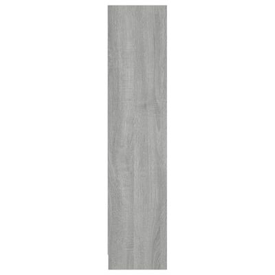 vidaXL Knižnica sivá sonoma 60x24x109 cm spracované drevo