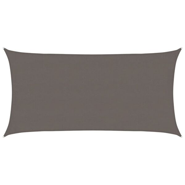 vidaXL Tieniaca plachta 160 g/m&sup2; antracitov&aacute; 4x7 m HDPE