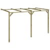 vidaXL Pergola k stene domu 2x4x2,2 m, drevo