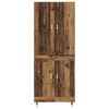 vidaXL Highboard Star&eacute; drevo 69,5 x 34 x 180 cm Kompozitn&eacute; drevo